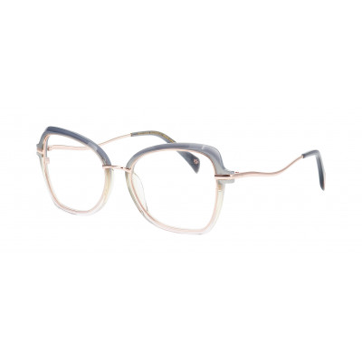 William Morris JAIME 2-6545 – runde Vollrandbrille für Damen aus Edelstahl
