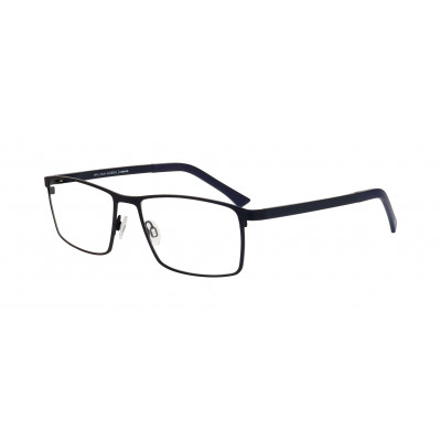 William Morris 50294-C2 – eckige Vollrandbrille für Herren aus Edelstahl