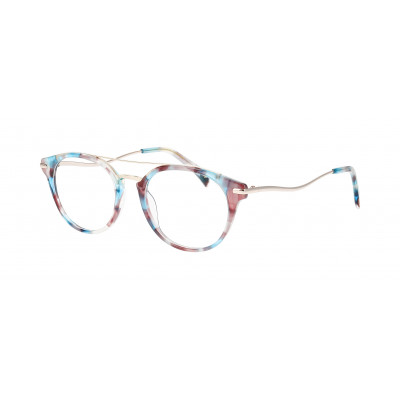 William Morris JULE 1-9024 – runde Vollrandbrille für Damen aus Edelstahl