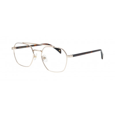 William Morris KINGS 1-2012 – eckige Vollrandbrille für Herren aus Edelstahl in Gold