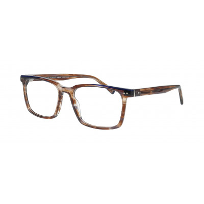 William Morris MADDOX 3-5024 – eckige Vollrandbrille für Herren aus Acetat in Braun