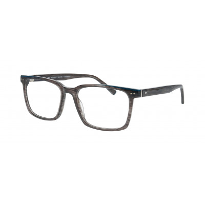 William Morris MADDOX 3-6524 – eckige Vollrandbrille für Herren aus Acetat in Grau