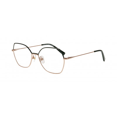 William Morris 50296-C1 – eckige Vollrandbrille für Damen aus Edelstahl