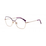 William Morris 50296-C2 – eckige Vollrandbrille für Damen aus Edelstahl