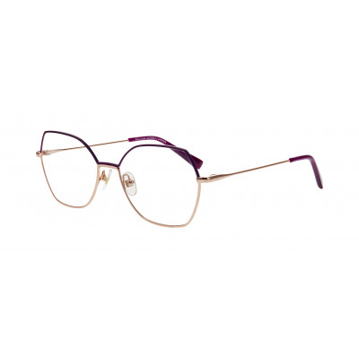 William Morris 50296-C2 – eckige Vollrandbrille für Damen aus Edelstahl