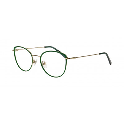 William Morris 50301-C1 – ovale Vollrandbrille für Damen aus Edelstahl in Grün