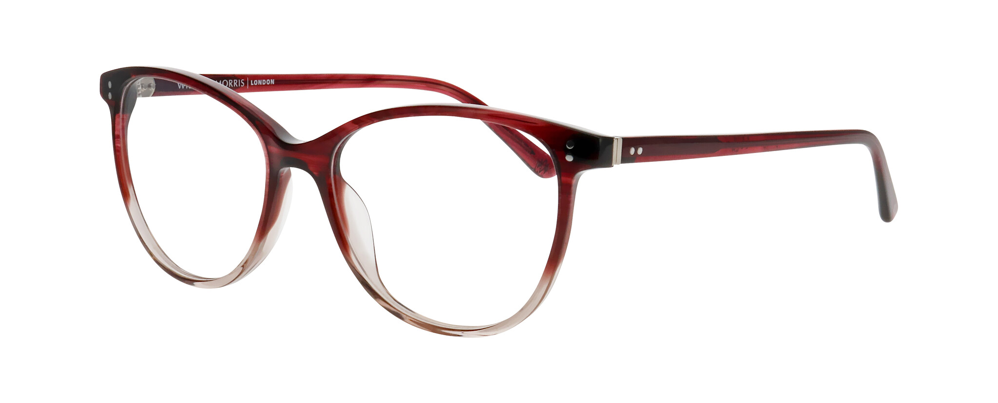 William Morris 50304-C1 53-16 William Morris 50304-C1 – ovale Vollrandbrille für Damen aus Acetat in Rot