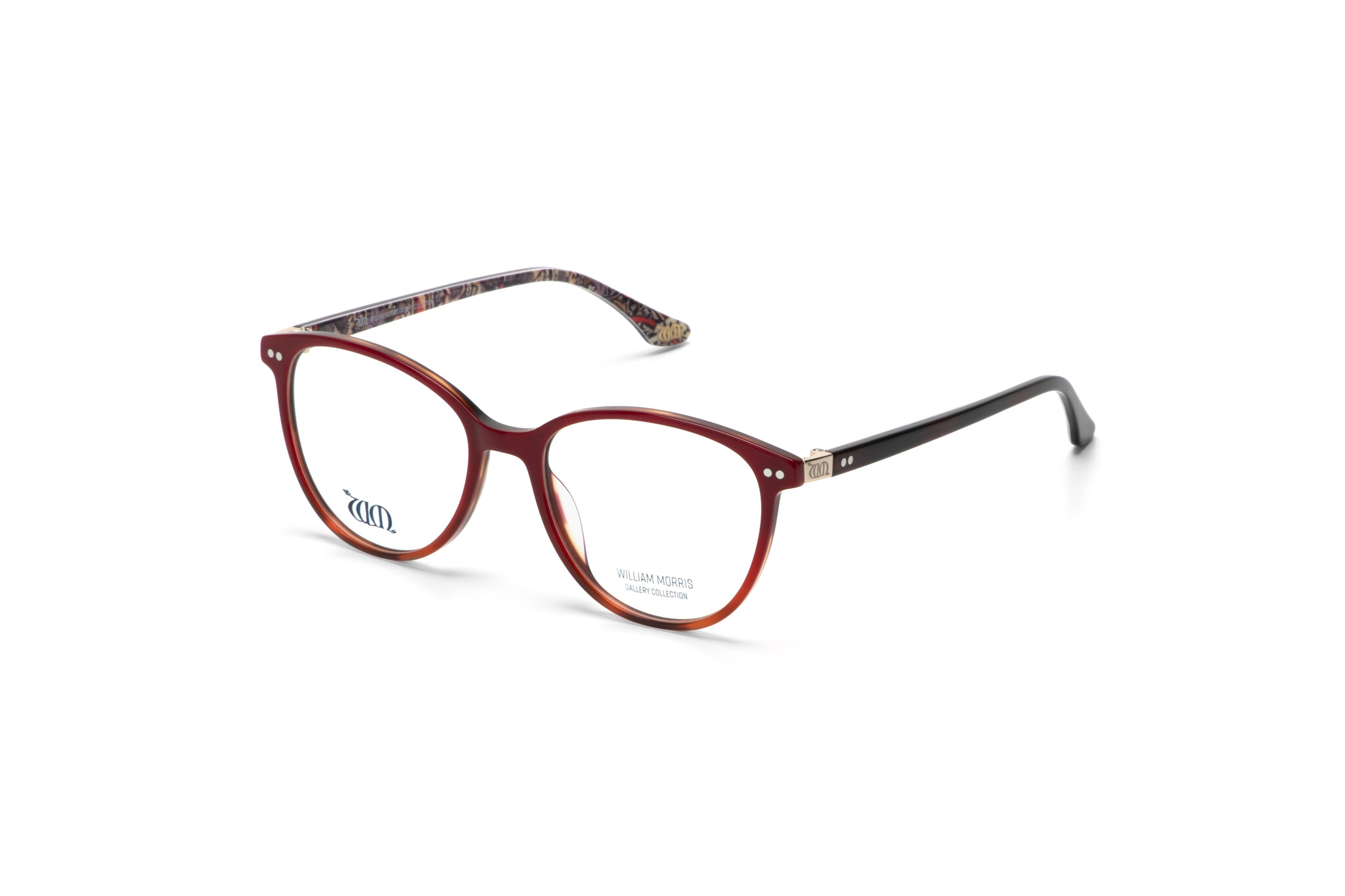 William Morris 70001-C1 52-17 William Morris 70001-C1 – eckige Vollrandbrille für Damen aus Acetat in Grau