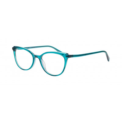 William Morris 50298-C1 – ovale Vollrandbrille für Damen aus Acetat in Blau