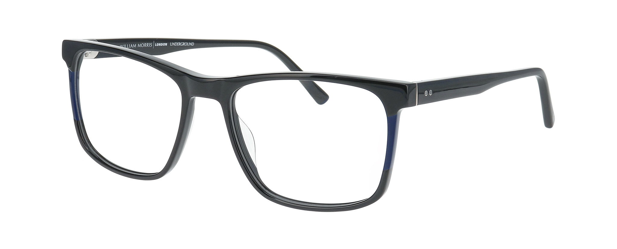 William Morris EAST 2-6032 54-16 William Morris EAST 2-6032 – eckige Vollrandbrille für Herren aus Acetat