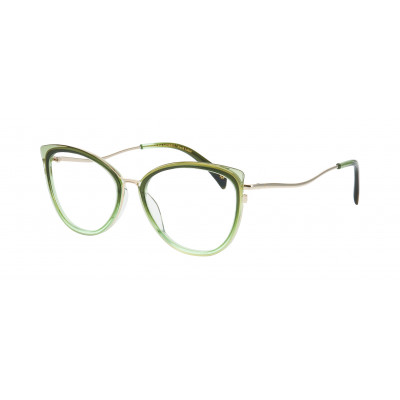 William Morris GEMMA-9545 – Vollrandbrille in Cat-Eye-Form für Damen aus Edelstahl