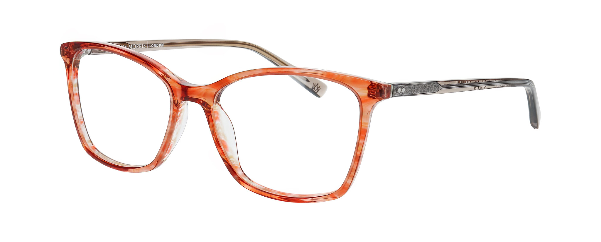 William Morris MARBLE 1-4425 53-16 William Morris MARBLE 1-4425 – eckige Vollrandbrille für Damen aus Acetat