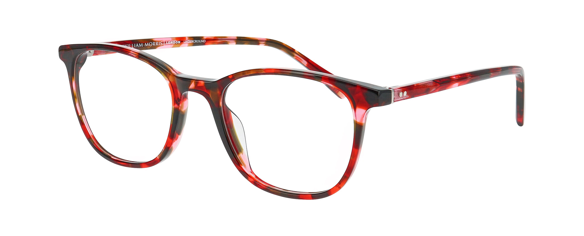 William Morris MARBLE 2-4124 49-19 William Morris MARBLE 2-4124 – ovale Vollrandbrille für Damen aus Acetat