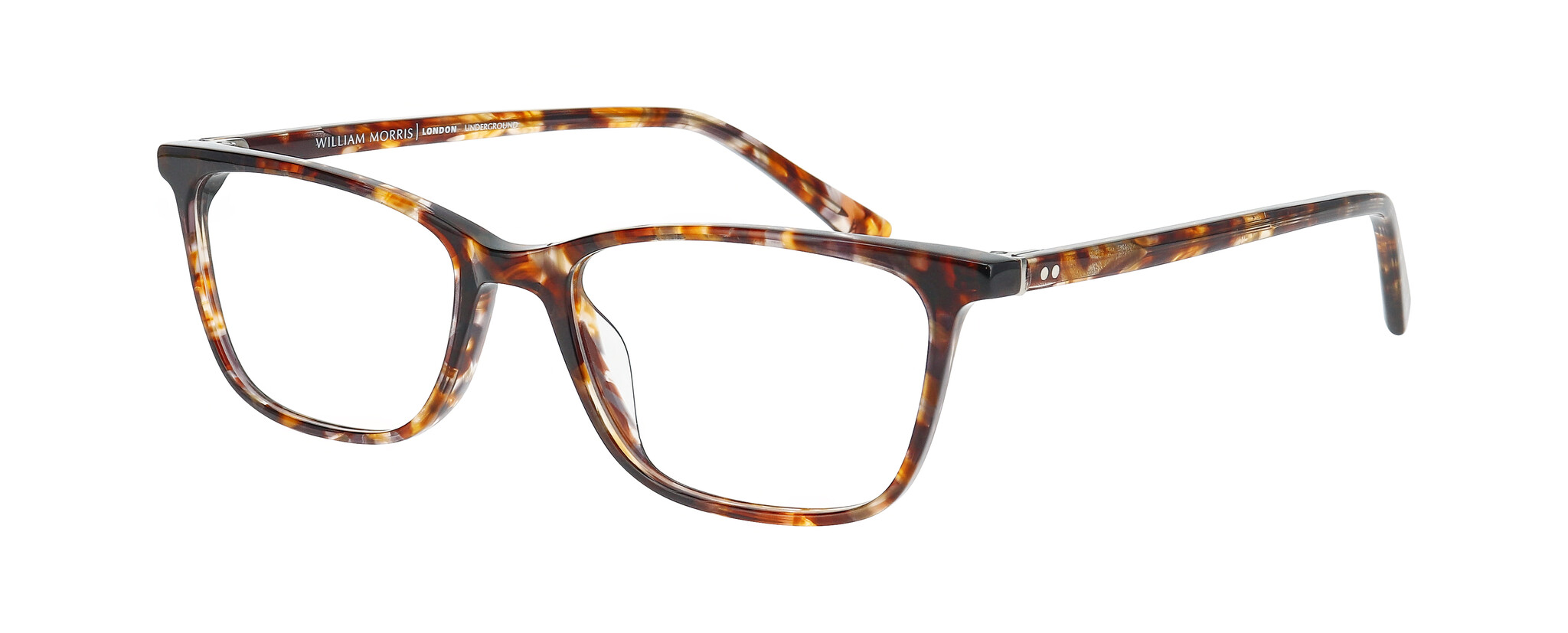 William Morris MARBLE 3-5524 51-17 William Morris MARBLE 3-5524 – eckige Vollrandbrille für Damen aus Acetat