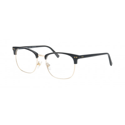 William Morris MARE 2-6032 – eckige Vollrandbrille für Herren aus Edelstahl