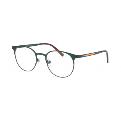 William Morris METRO 1-9531 – runde Vollrandbrille für Herren aus Edelstahl