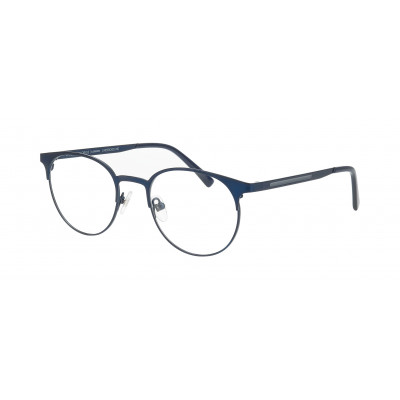 William Morris METRO 1-9131 – runde Vollrandbrille für Herren aus Edelstahl