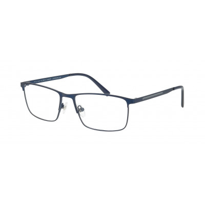 William Morris METRO 2-9131 – eckige Vollrandbrille für Herren aus Edelstahl