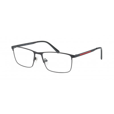 William Morris METRO 2-6531 – eckige Vollrandbrille für Herren aus Edelstahl