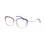 William Morris MOCO 1-9042 – Vollrandbrille in Schmetterlingsform für Damen aus Edelstahl