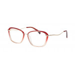 William Morris MOCO 1-3842 – Vollrandbrille in Schmetterlingsform für Damen aus Edelstahl