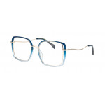 William Morris MOCO 2-9042 – eckige Vollrandbrille für Damen aus Edelstahl