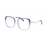 William Morris MOCO 2-3542 – eckige Vollrandbrille für Damen aus Edelstahl