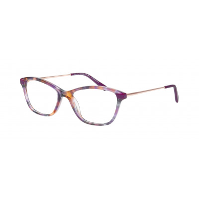 William Morris PLUM 1-3024 – eckige Vollrandbrille für Damen aus Acetat