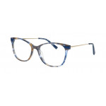 William Morris PLUM 3-9024 – Vollrandbrille in Schmetterlingsform für Damen aus Acetat in Blau