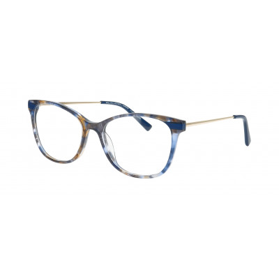 William Morris PLUM 3-9024 – Vollrandbrille in Schmetterlingsform für Damen aus Acetat in Blau