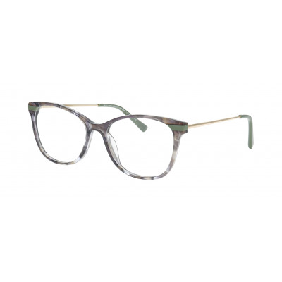 William Morris PLUM 3-9524 – Vollrandbrille in Schmetterlingsform für Damen aus Acetat in Grün