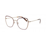 William Morris 50311-3821 – ovale Vollrandbrille für Damen aus Edelstahl