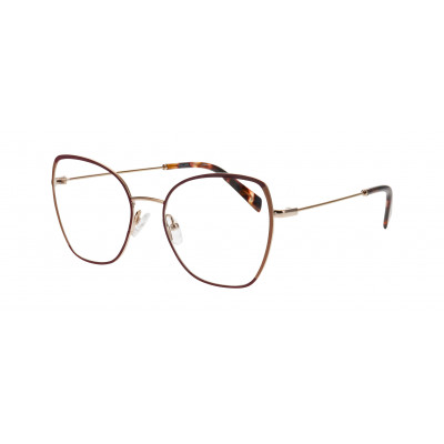 William Morris 50311-3821 – ovale Vollrandbrille für Damen aus Edelstahl