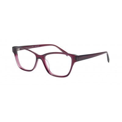 William Morris POPLAR 1-3725 – eckige Vollrandbrille für Damen aus Acetat in Pflaume