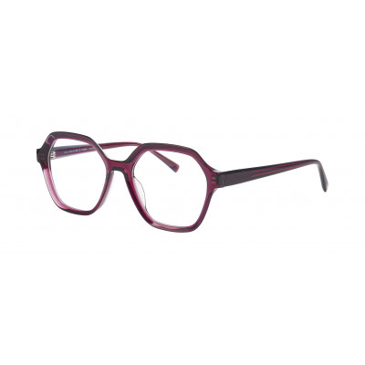 William Morris POPLAR 2-3725 – hexagonale Vollrandbrille für Damen aus Acetat