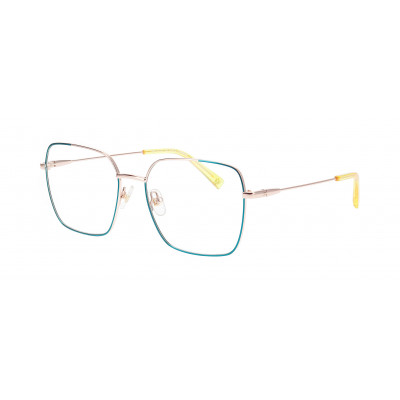 William Morris PRIMROSE 1-9312 – eckige Vollrandbrille für Damen aus Edelstahl
