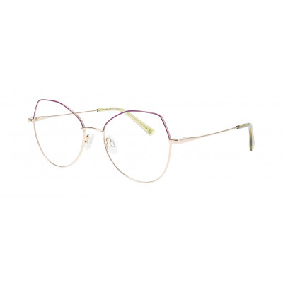 William Morris PRIMROSE 2-3012 – runde Vollrandbrille für Damen aus Edelstahl