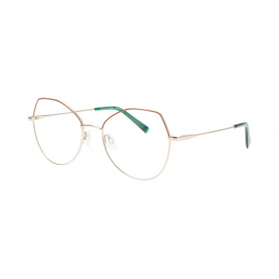 William Morris PRIMROSE 2-5012 – runde Vollrandbrille für Damen aus Edelstahl