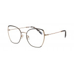 William Morris 50311-6021 – ovale Vollrandbrille für Damen aus Edelstahl