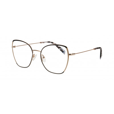 William Morris 50311-6021 – ovale Vollrandbrille für Damen aus Edelstahl