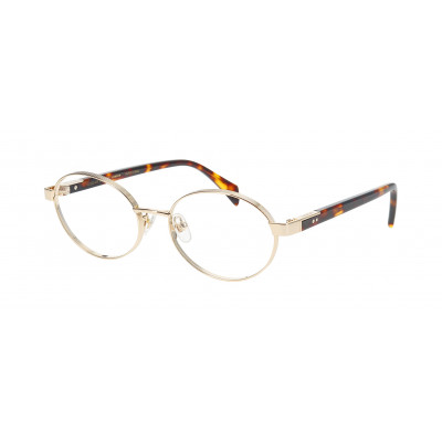 William Morris QUAYS 1-2012 – ovale Vollrandbrille für Damen aus Edelstahl in Gold