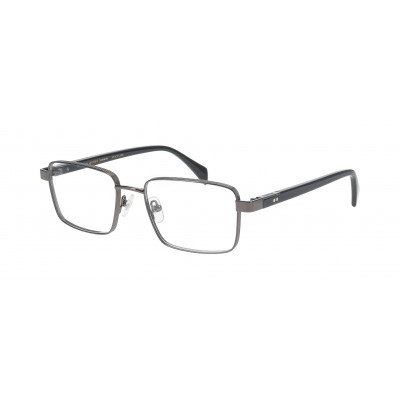 William Morris QUAYS 2-6622 – eckige Vollrandbrille für Herren aus Edelstahl