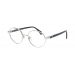 William Morris QUAYS 3-1012 – runde Vollrandbrille für Damen und Herren aus Edelstahl