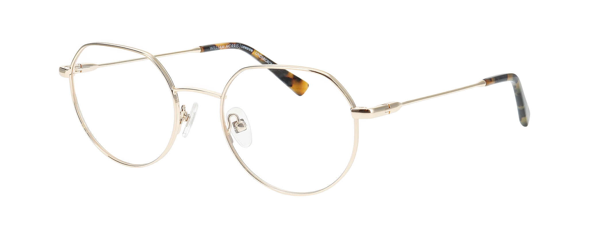 William Morris REGENT 3-2022 50-19 William Morris REGENT 3-2022 – ovale Vollrandbrille für Herren aus Edelstahl