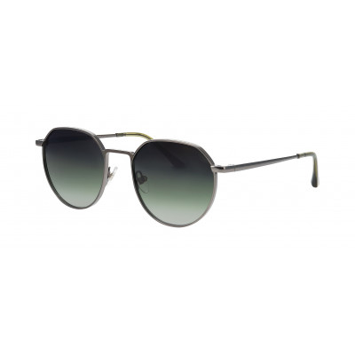 William Morris RUSKIN 1 S-6622 – runde Vollrandbrille für Herren aus Edelstahl
