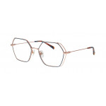 William Morris SAATCHI 2-9132 – hexagonale Vollrandbrille für Damen aus Edelstahl
