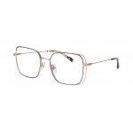 William Morris SAATCHI 3-9132 – eckige Vollrandbrille für Damen aus Edelstahl