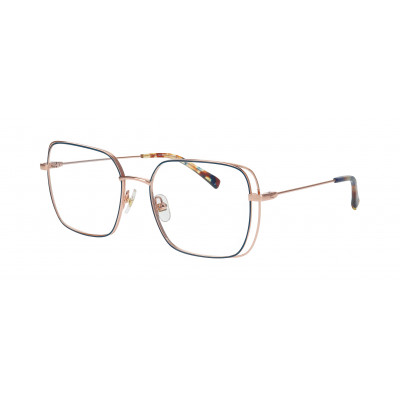William Morris SAATCHI 3-9132 – eckige Vollrandbrille für Damen aus Edelstahl