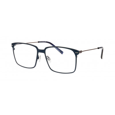 William Morris 50318-9031 – eckige Vollrandbrille für Herren aus Edelstahl