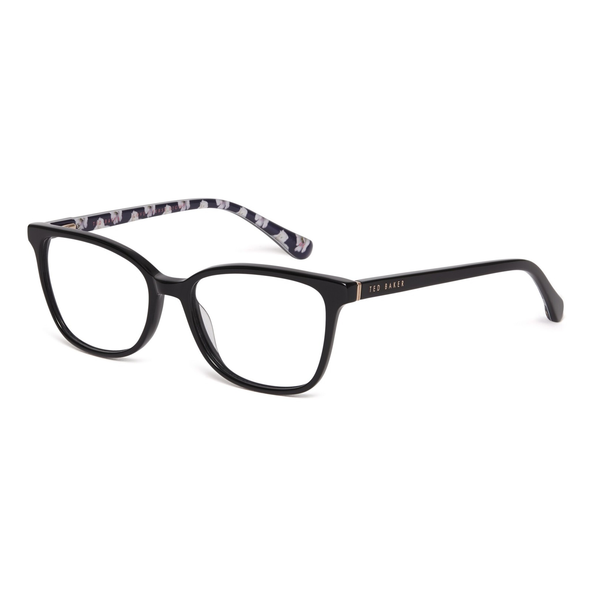 TED BAKER TYRA 9154 001 BLACK 51/15-140 Ted Baker Herrenbrille schwarz aus Acetat/Kunststoff